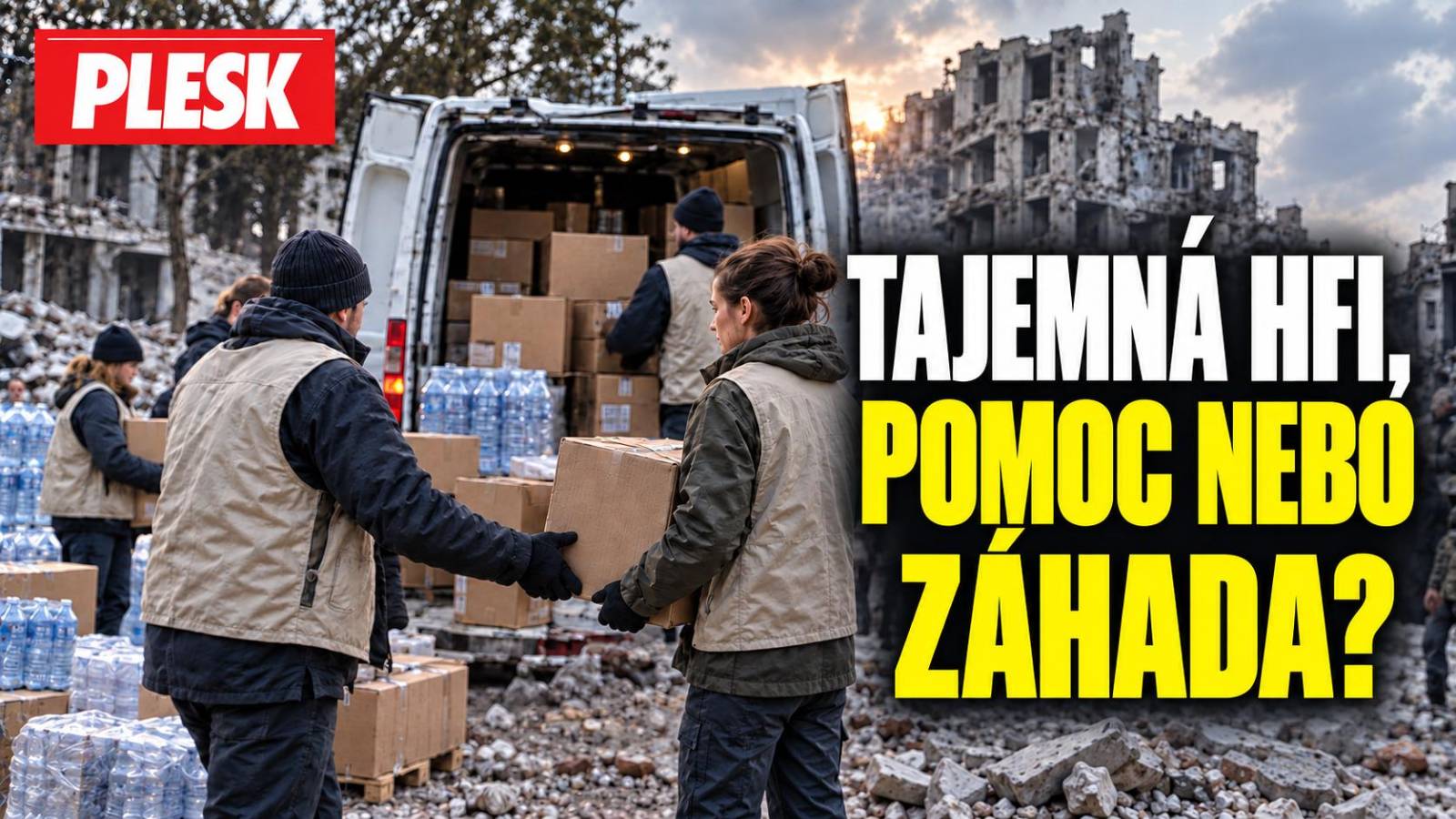 TAJEMNÁ HFI NA SÍTÍCH: Pomoc v první linii, nebo jen naleštěná záhada?