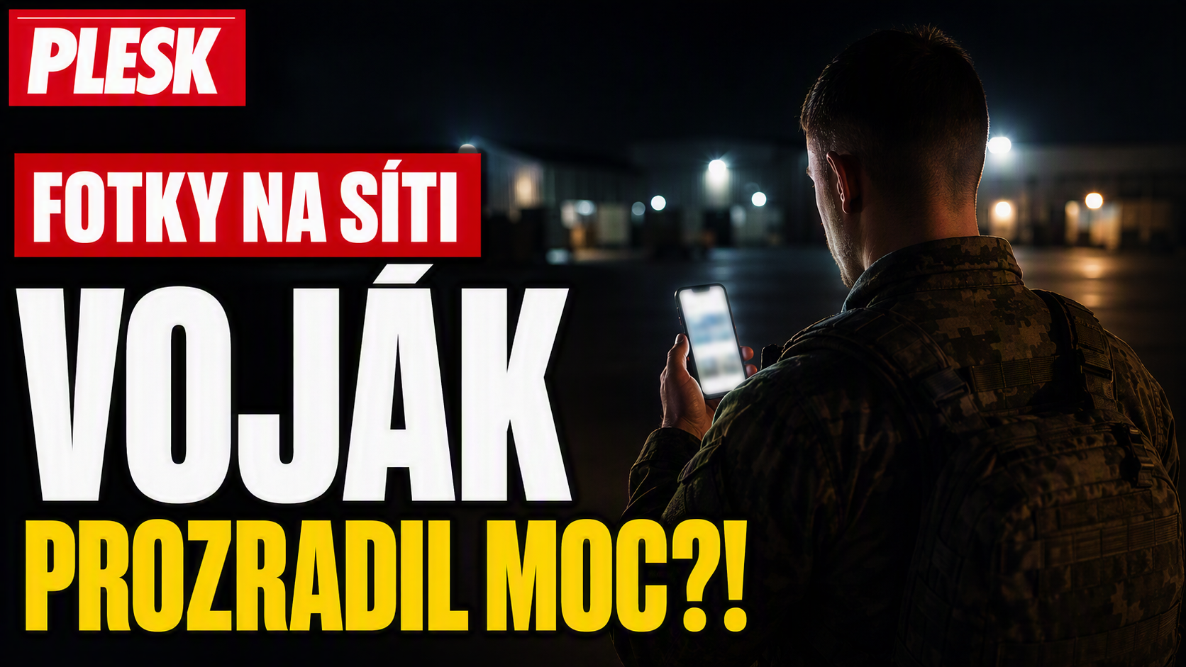 FOTKY Z FRONTY NA SÍTI?! Voják měl prozradit citlivé detaily o velitelském místě