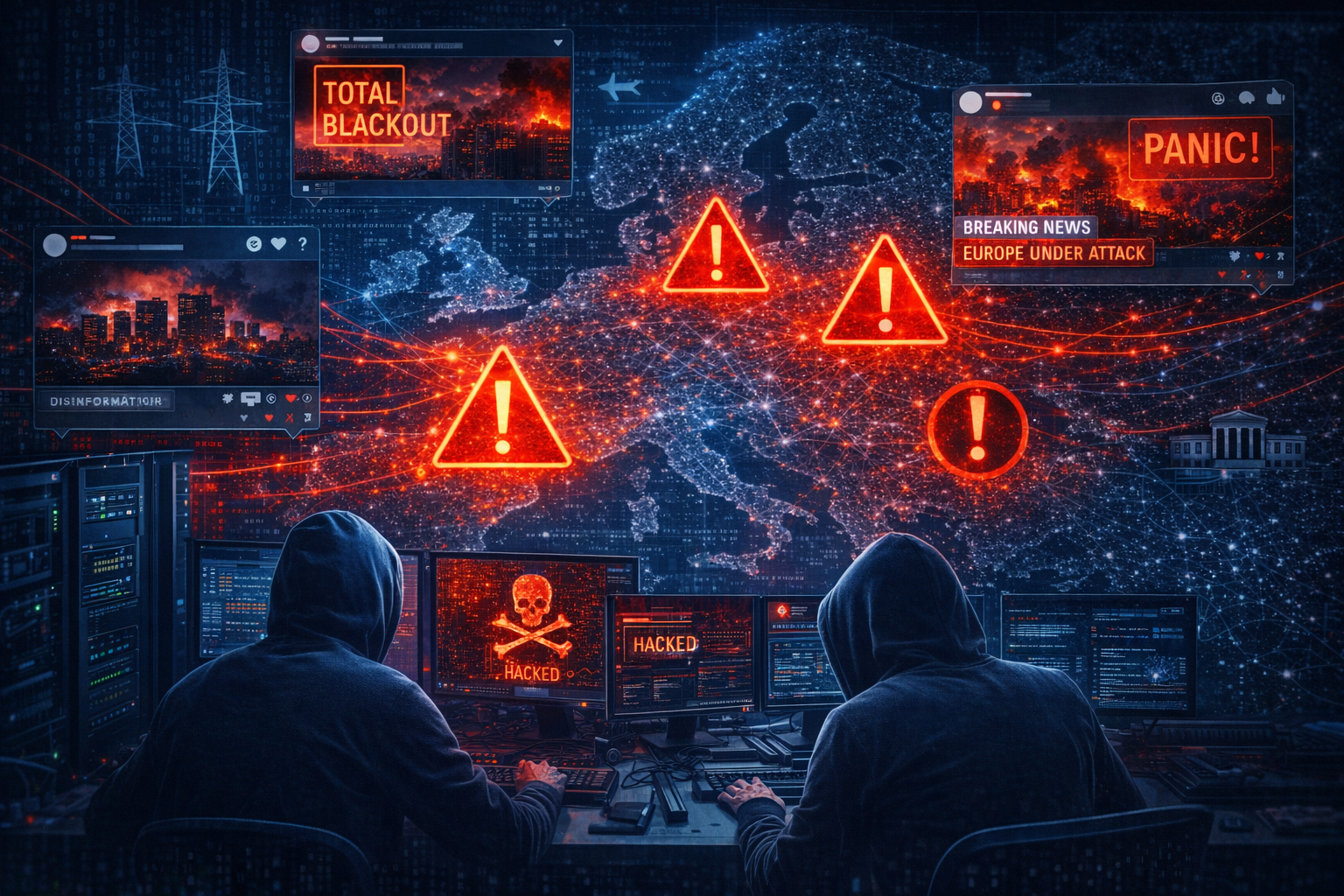 Neviditelná válka v Evropě! Hackeři buší do sítí státu, úřady v pohotovosti