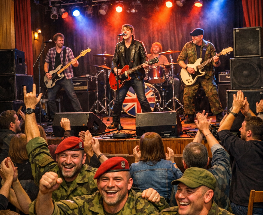 ROCK MÍSTO RAKET! SLADE prchá z Pobaltí a míří do Sušice: Vojáci šílí radostí