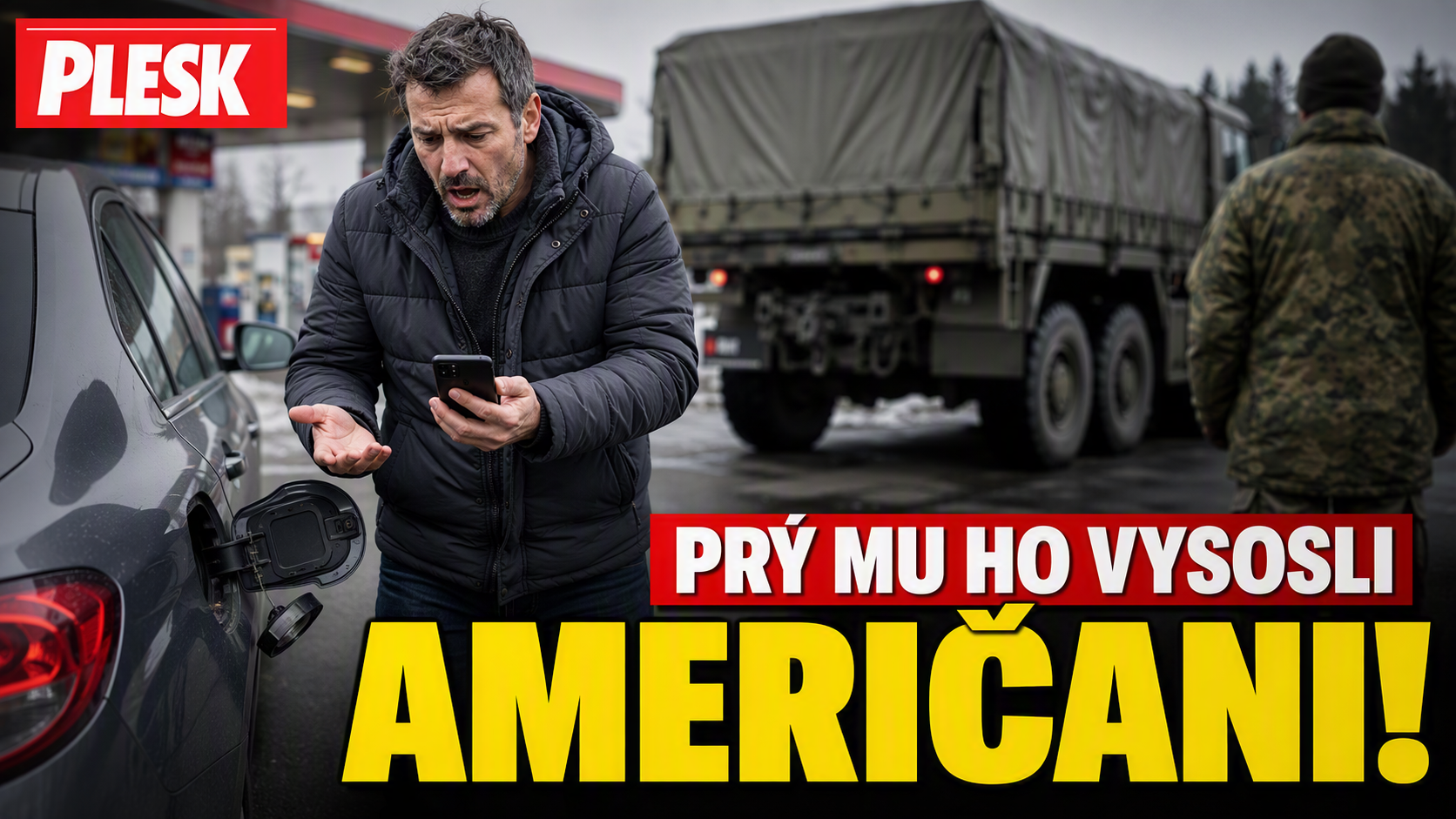 Prý mu ho vysosli Američani. Muž se svěřil na sociálních sítích