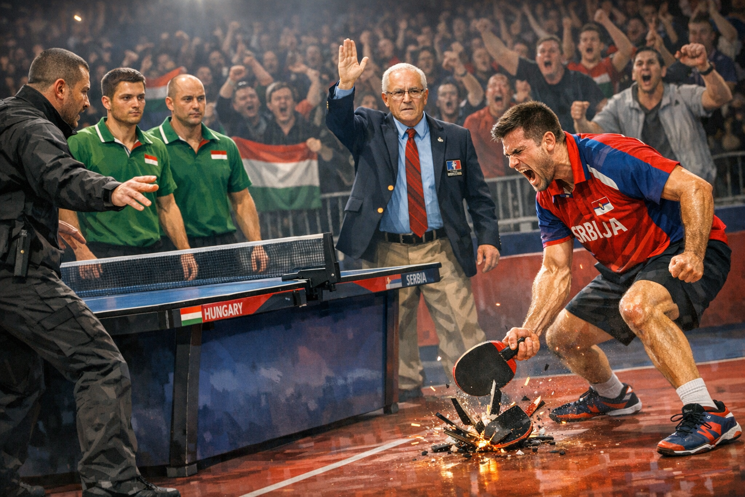 Raketa letěla k zemi: maďarsko‑srbský ping‑pong skončil hádkou